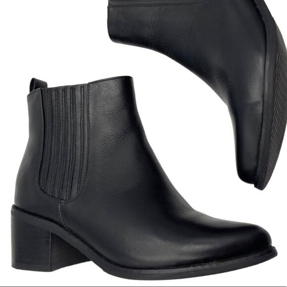 Blondo Women's Laureece Waterproof Booties black leather size 6.5 - Picture 13 of 15